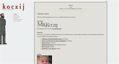 Desktop Screenshot of koczij.com